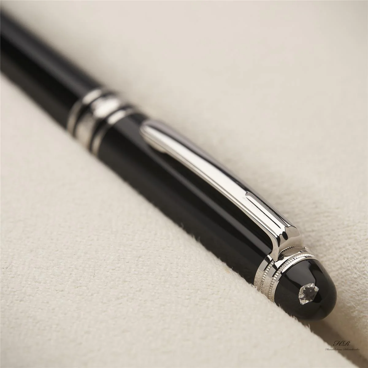 Montblanc Meisterstück Mozart Diamond Platin Kugelschreiber ID 107546 mit OVP - Image 3