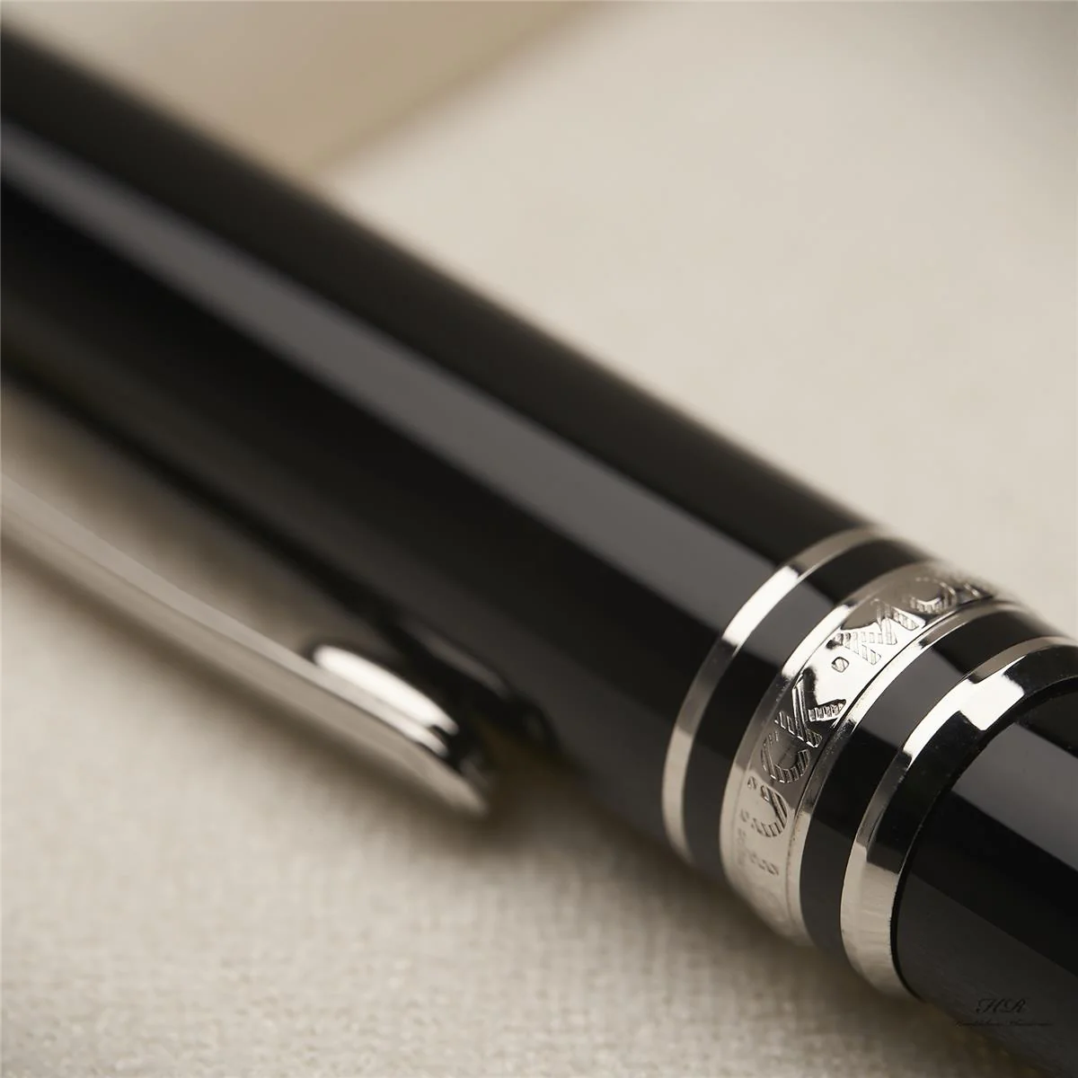 Montblanc Meisterstück Mozart Diamond Platin Kugelschreiber ID 107546 mit OVP - Image 4