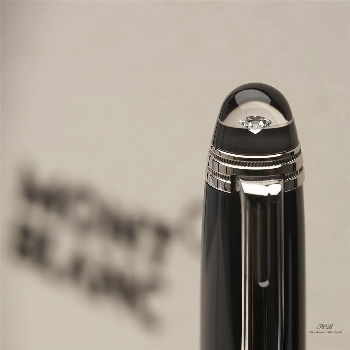 Montblanc Meisterstück Mozart Diamond Platin Kugelschreiber ID 107546 mit OVP - Image 5