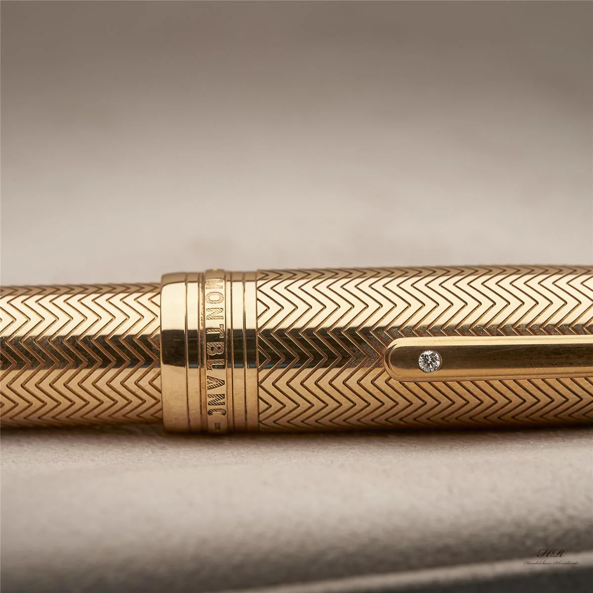 Montblanc Meisterstück Le Grand Füllfederhalter Solitaire Barley ID 104552 - Image 5