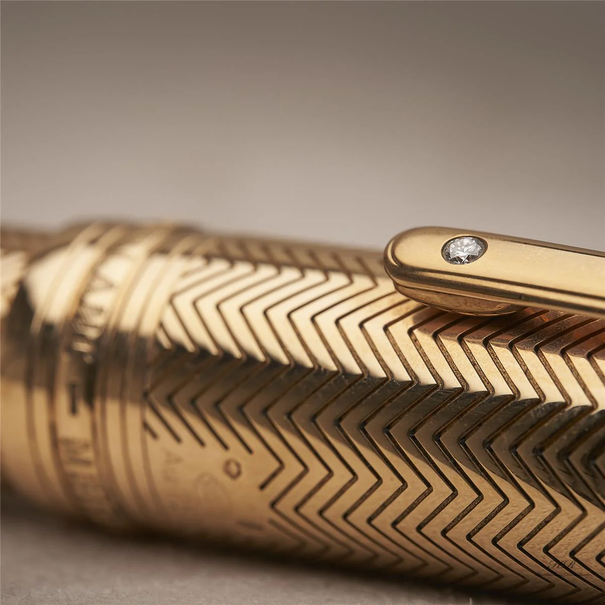 Montblanc Meisterstück Le Grand Füllfederhalter Solitaire Barley ID 104552 - Image 6