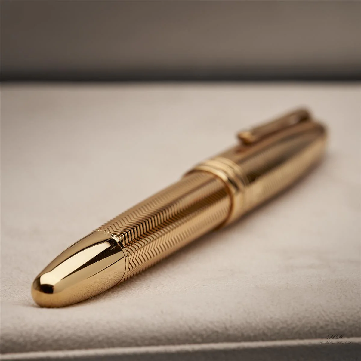 Montblanc Meisterstück Le Grand Füllfederhalter Solitaire Barley ID 104552 - Image 7