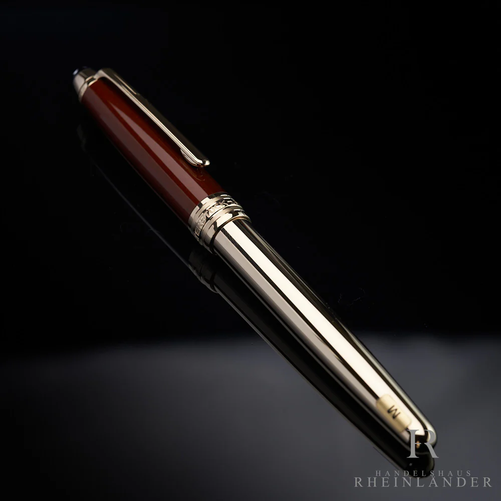 Montblanc Meisterstuck Solitaire Citrine Classique Füllfederhalter ID 7563 OVP - Image 2