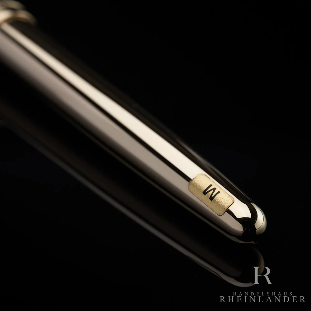 Montblanc Meisterstuck Solitaire Citrine Classique Füllfederhalter ID 7563 OVP - Image 3