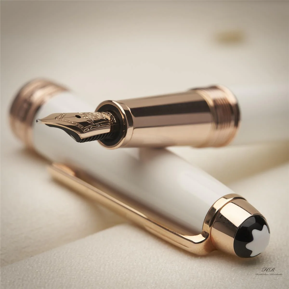 Montblanc Meisterstück Solitaire Red Gold Classique Fountain Pen ID 113323 OVP - Image 5
