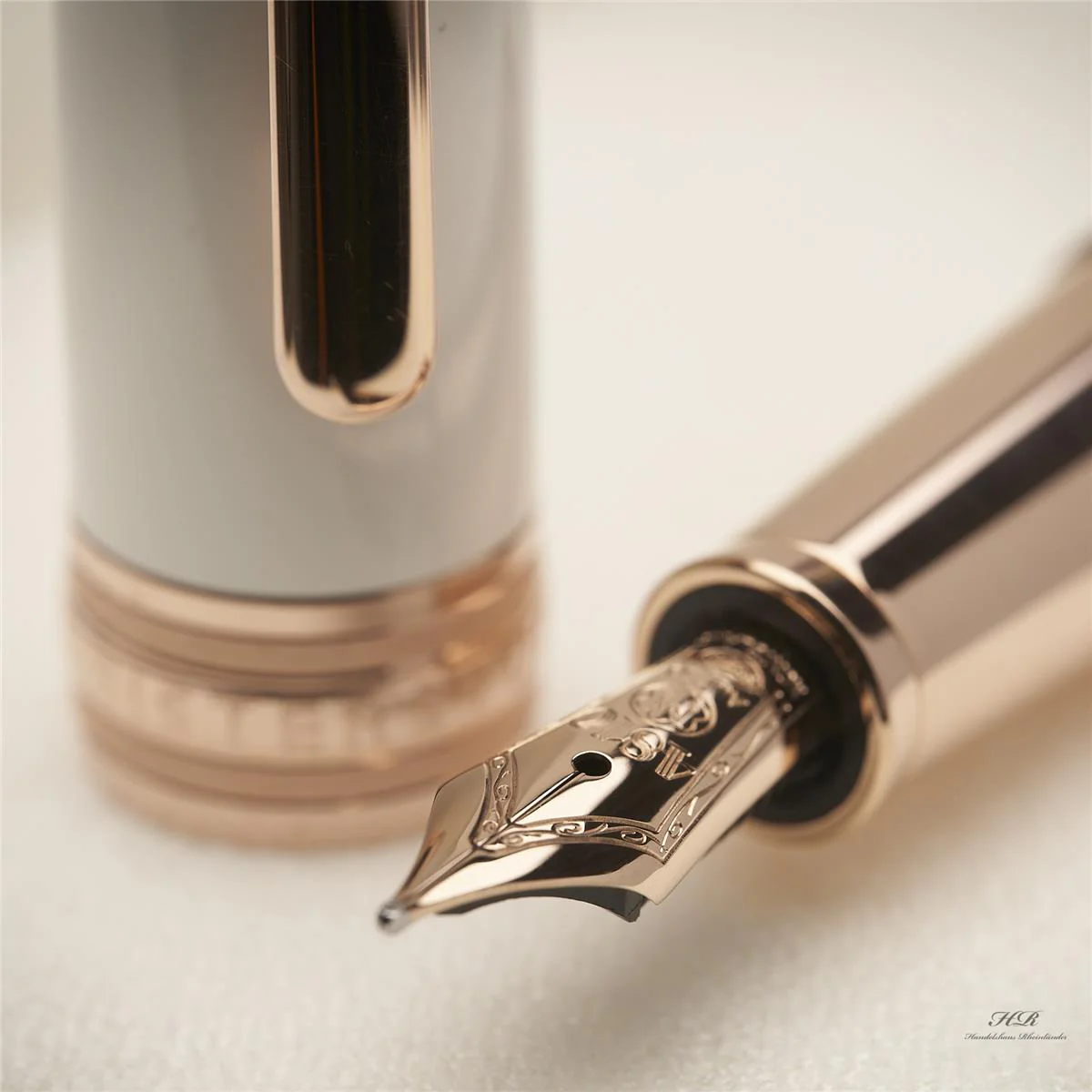 Montblanc Meisterstück Solitaire Red Gold Classique Fountain Pen ID 113323 OVP - Image 6