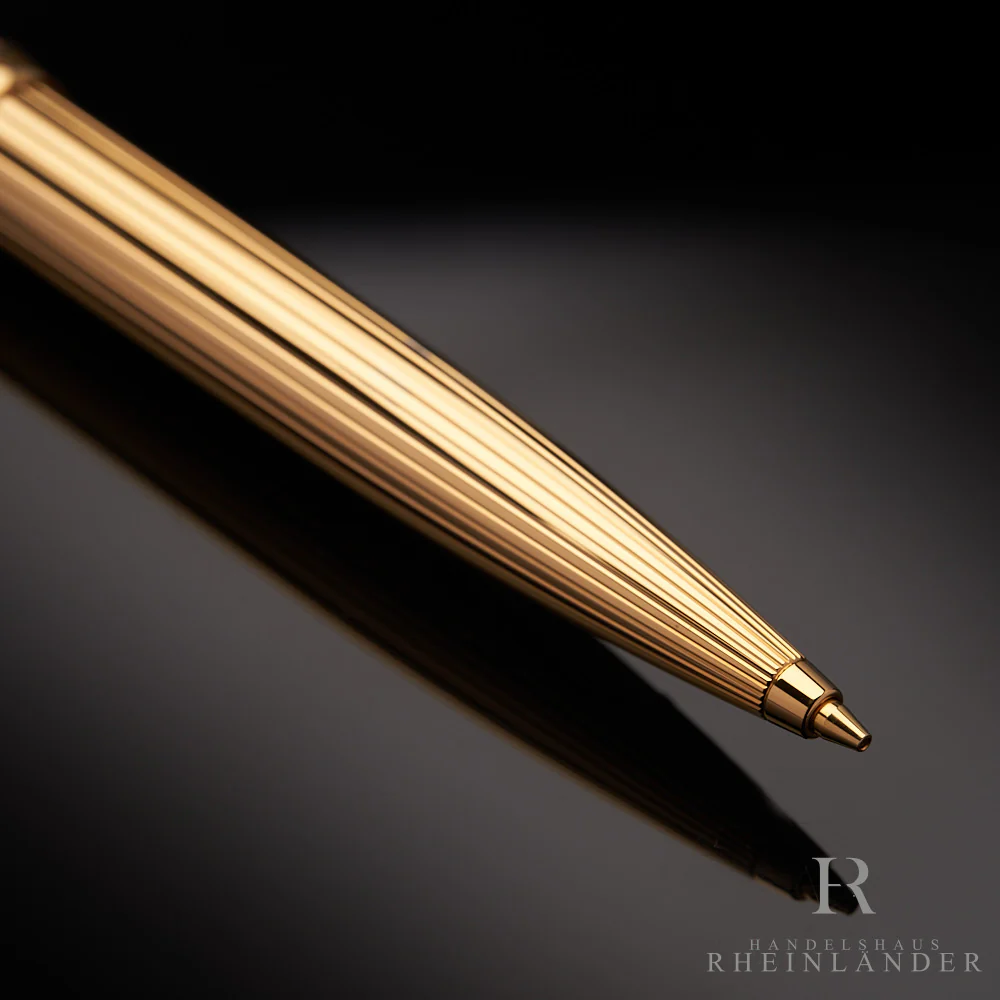 Montblanc Solitaire Classique Vermeil 925 Sterling Silber Drehbleistift ID 1655 - Image 3