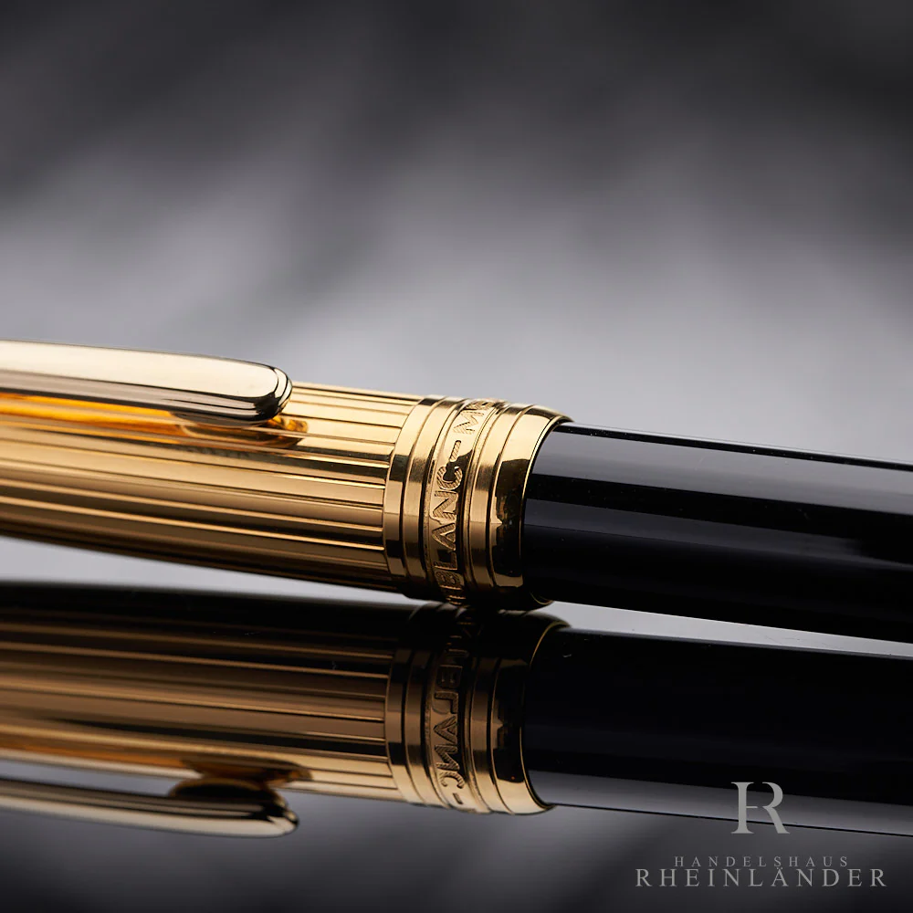 Montblanc Meisterstück Solitaire Doue Classique Gold Plated Rollerball 14163 - Image 5