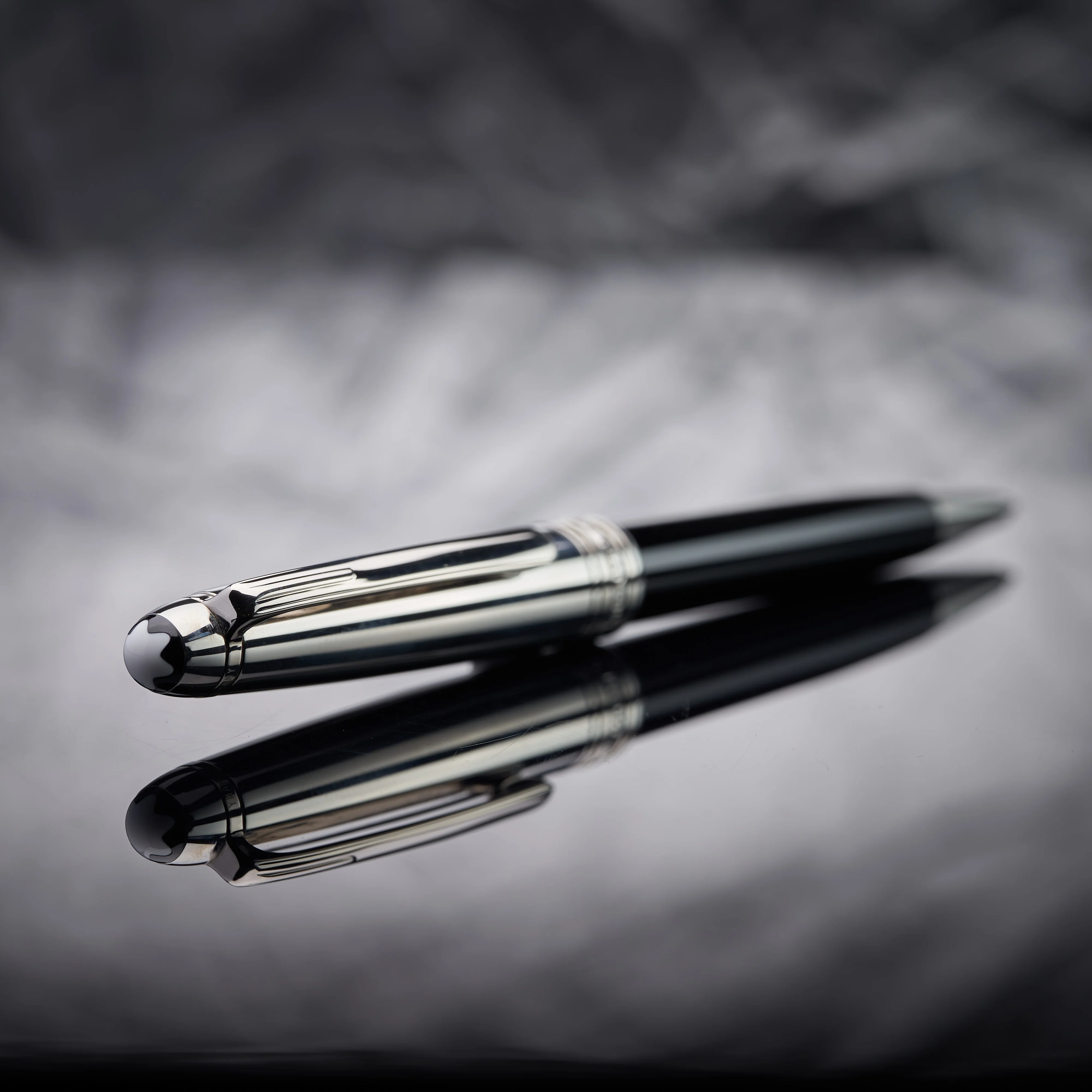 Montblanc Solitaire Stainless Steel Doué Classique Mechanical Pencil ID 5021 - Image 3