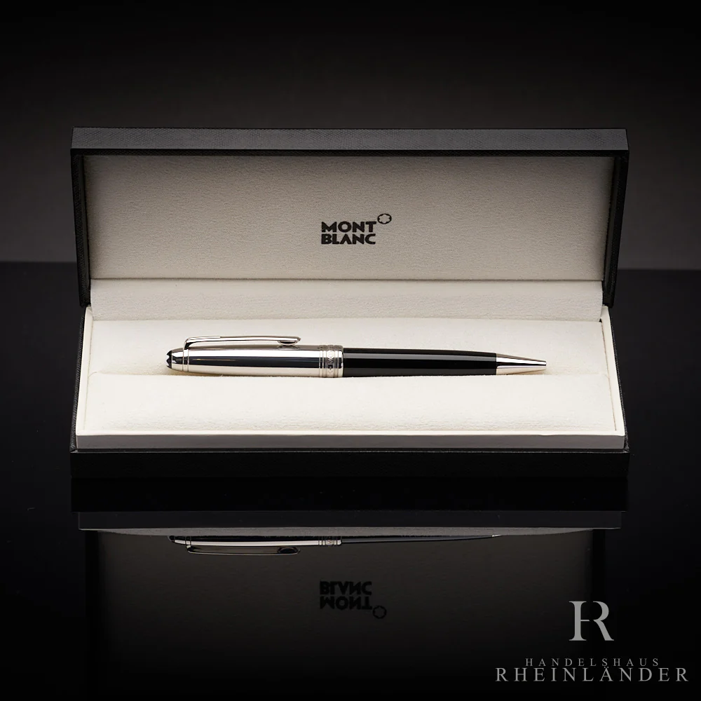 Montblanc Solitaire Stainless Steel Doué Classique Ballpoint Pen ID 05020 OVP