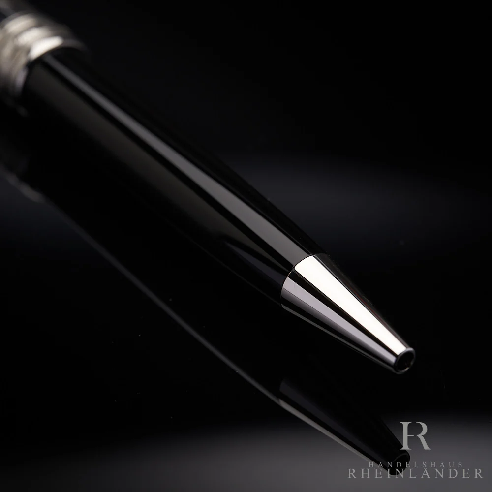 Montblanc Solitaire Stainless Steel Doué Classique Ballpoint Pen ID 05020 OVP - Image 3