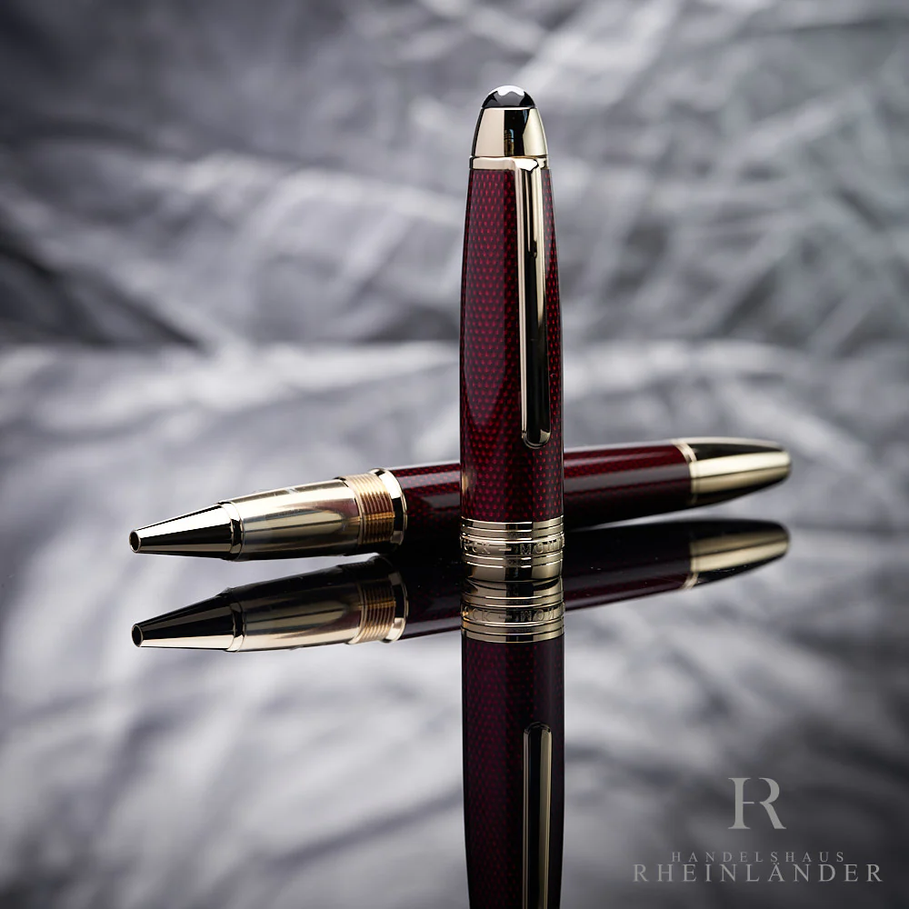 Montblanc Meisterstück Solitaire LeGrand Golden Hour Rollerball Bordeaux 133024 - Image 2