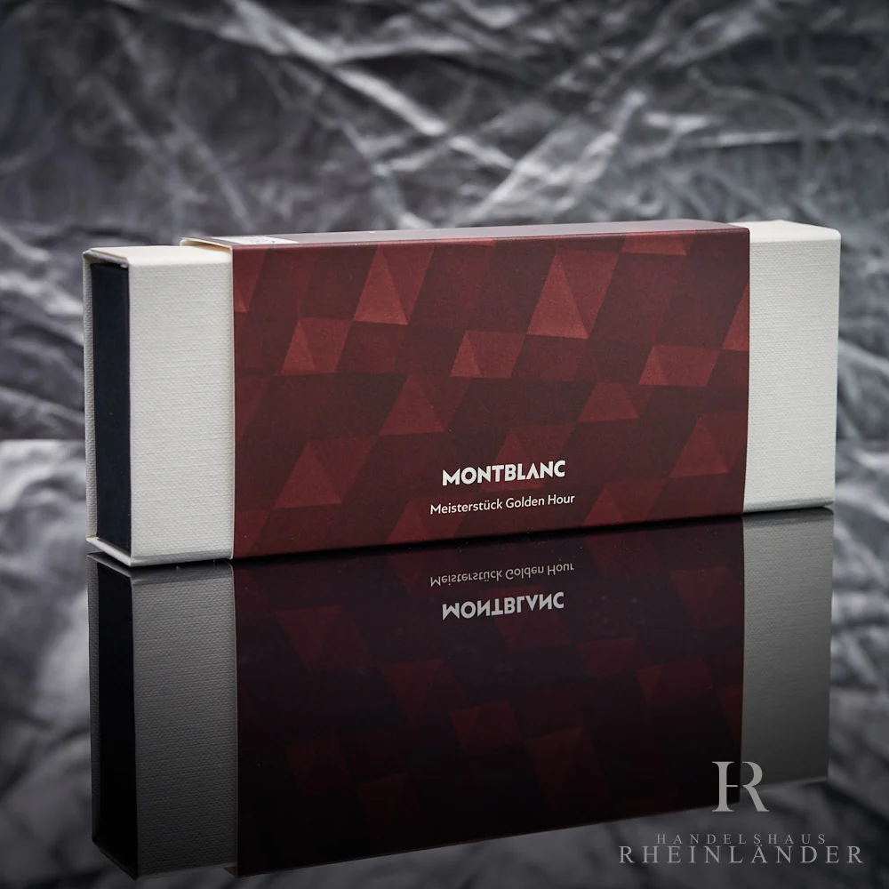 Montblanc Meisterstück Solitaire LeGrand Golden Hour Rollerball Bordeaux 133024 - Image 6