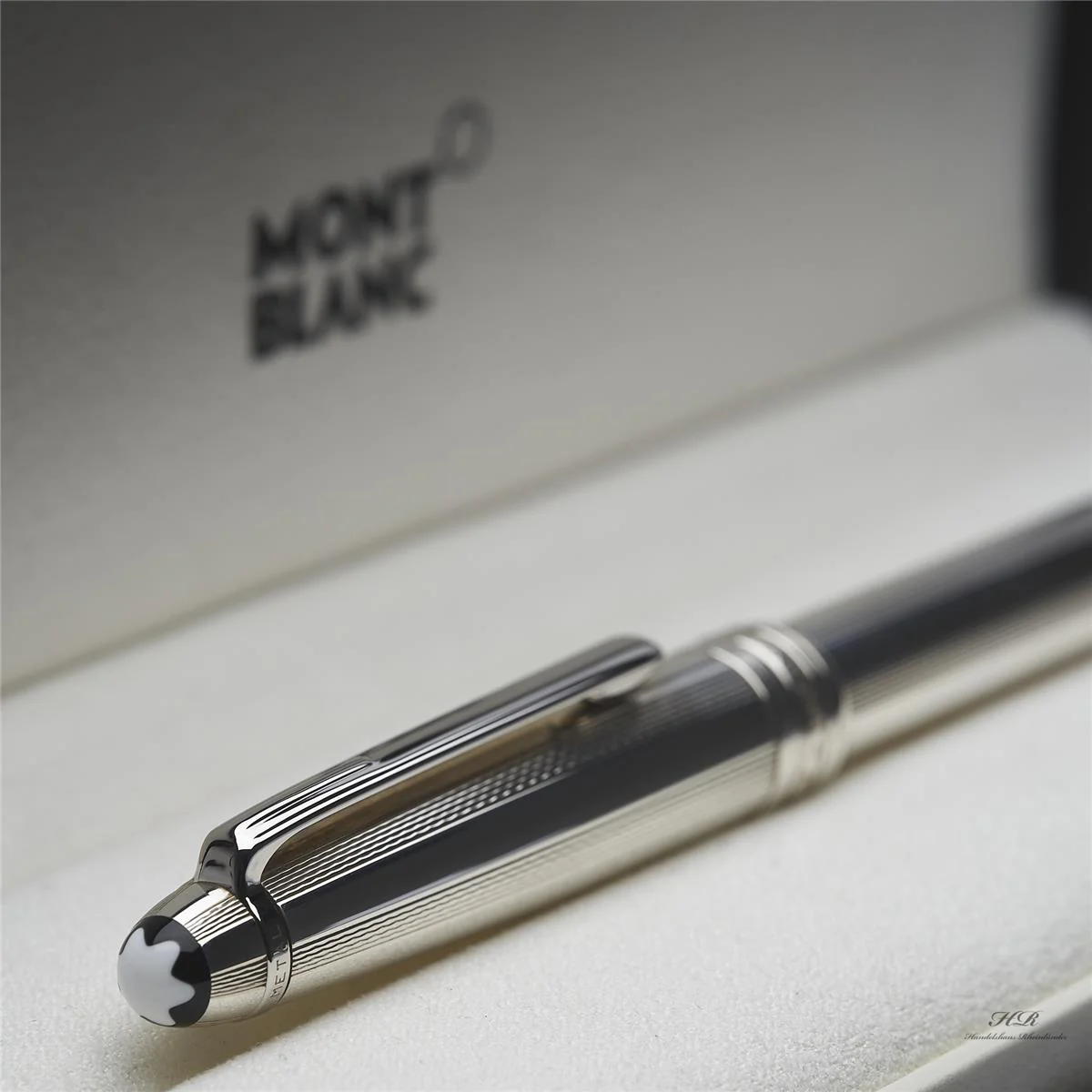Montblanc Solitaire 925er Sterling Pure Silver Classique Füllfederhalter OVP - Image 2