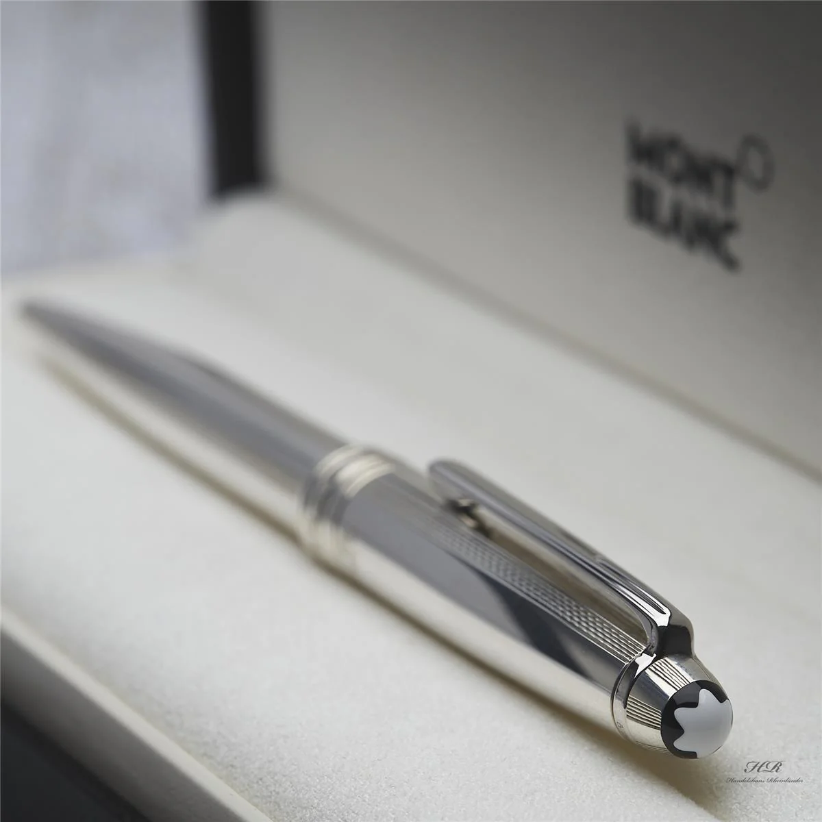 Montblanc Solitaire 925er Pure Silver No 164 Classique Kuli 23664 ID 05853 OVP - Image 2
