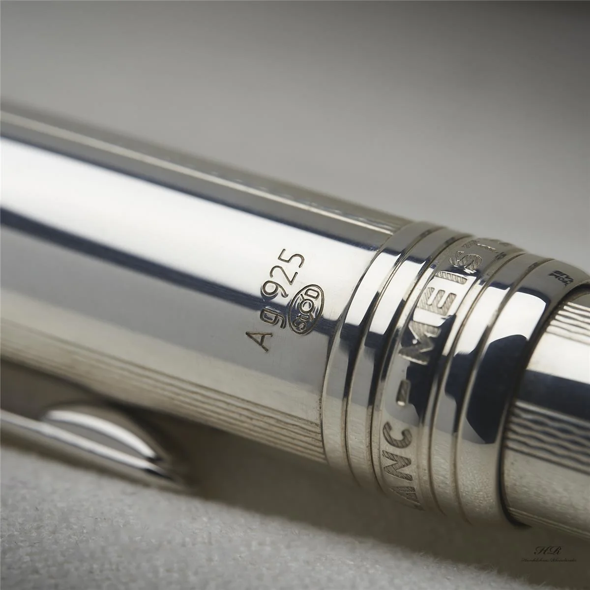 Montblanc Solitaire 925er Pure Silver No 164 Classique Kuli 23664 ID 05853 OVP - Image 5