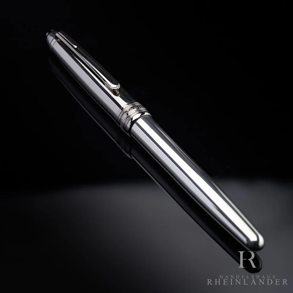 Montblanc Solitaire Stainless Steel Classique Rollerball Fineliner ID 23163 OVP - Image 2