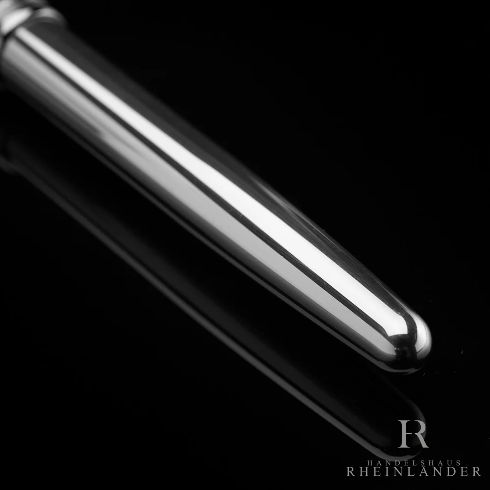 Montblanc Solitaire Stainless Steel Classique Rollerball Fineliner ID 23163 OVP - Image 3