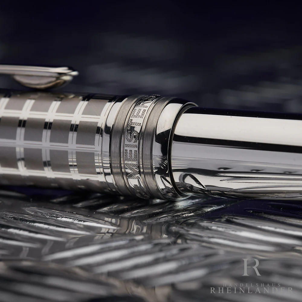 Montblanc Solitaire Stainless Steel II Classique Ballpoint Pen Kuli ID 23864 - Image 5