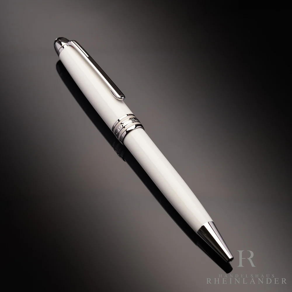 Montblanc Meisterstück White Solitaire Classique Kugelschreiber Resin ID 111939 - Image 2