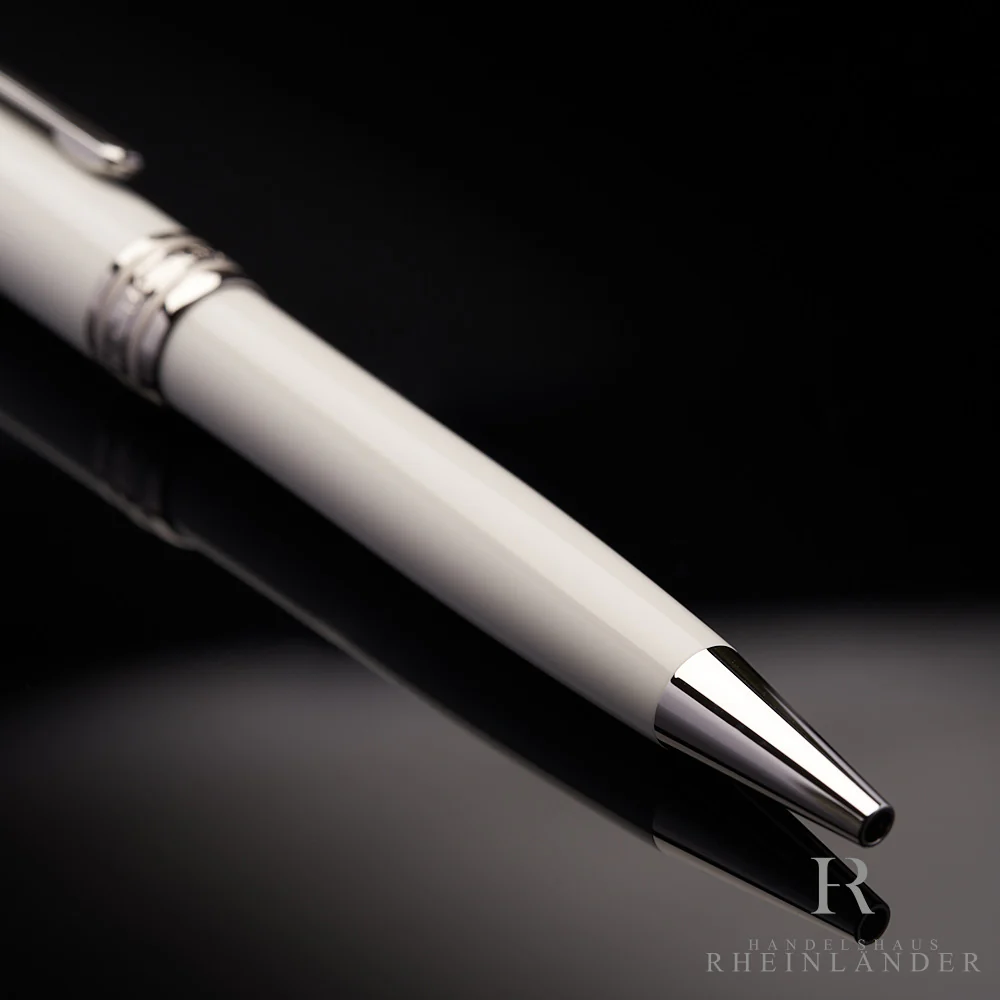 Montblanc Meisterstück White Solitaire Classique Kugelschreiber Resin ID 111939 - Image 3
