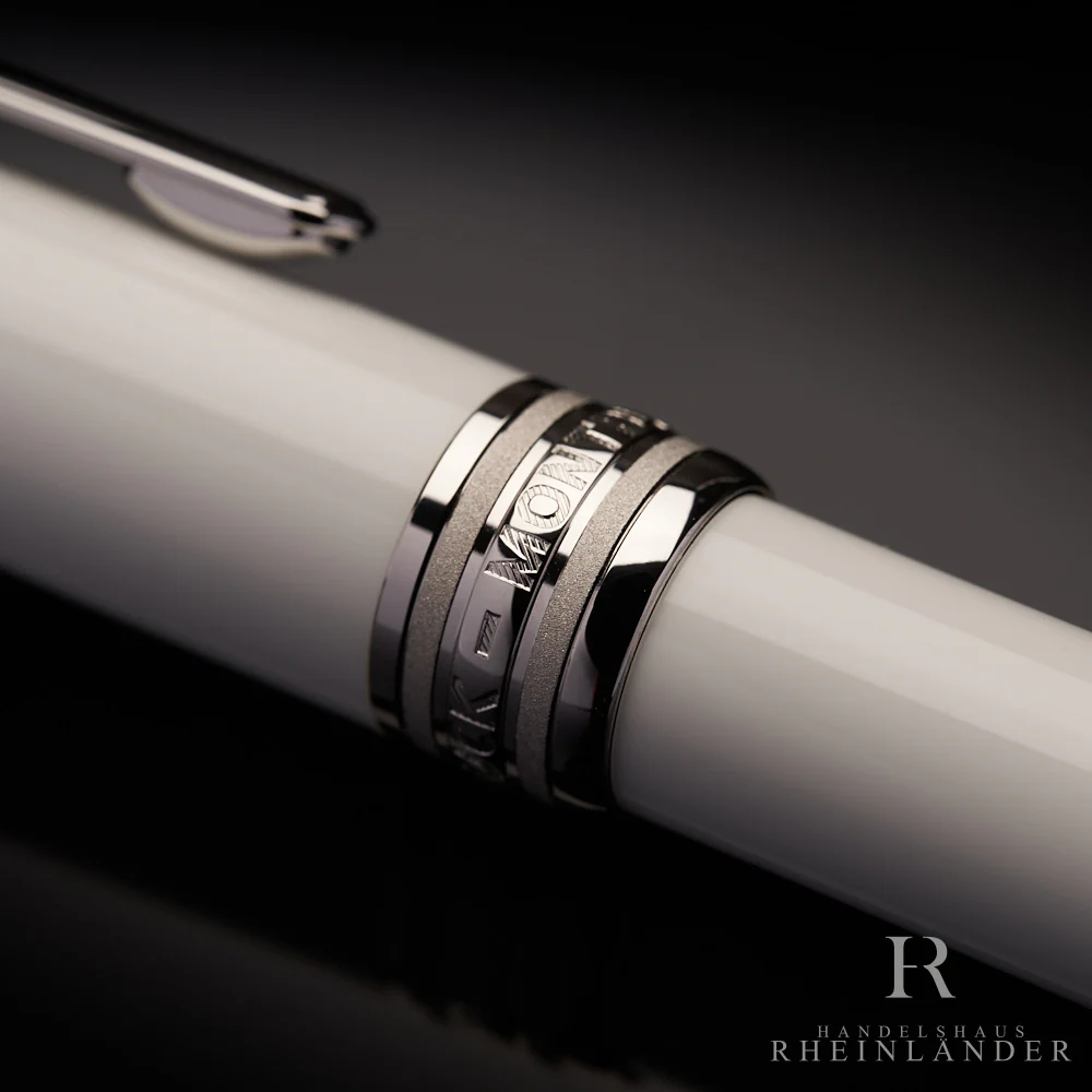 Montblanc Meisterstück White Solitaire Classique Kugelschreiber Resin ID 111939 - Image 5