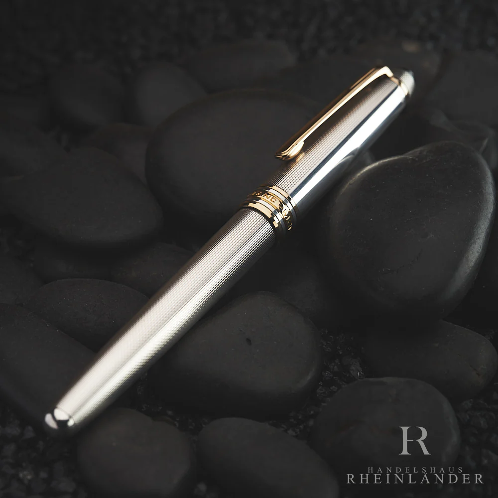 Montblanc Meisterstück Solitaire Classic 925 Sterling Silver Fountain Pen 1446