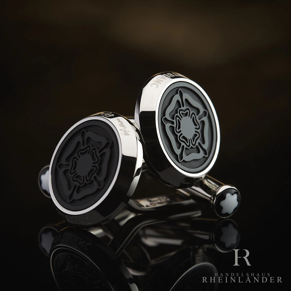 Montblanc Mens Accessories Cufflinks Stainless Steel William Shakespeare 114765 - Image 2