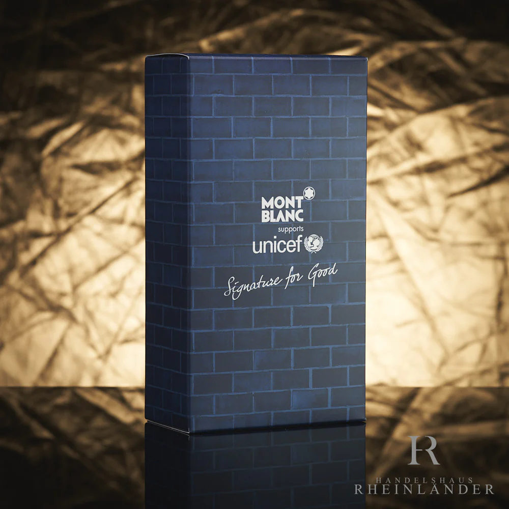 Montblanc Mens Jewellery Steel UNICEF 2013 Key Ring Blue Sapphire ID 109402 - Image 5