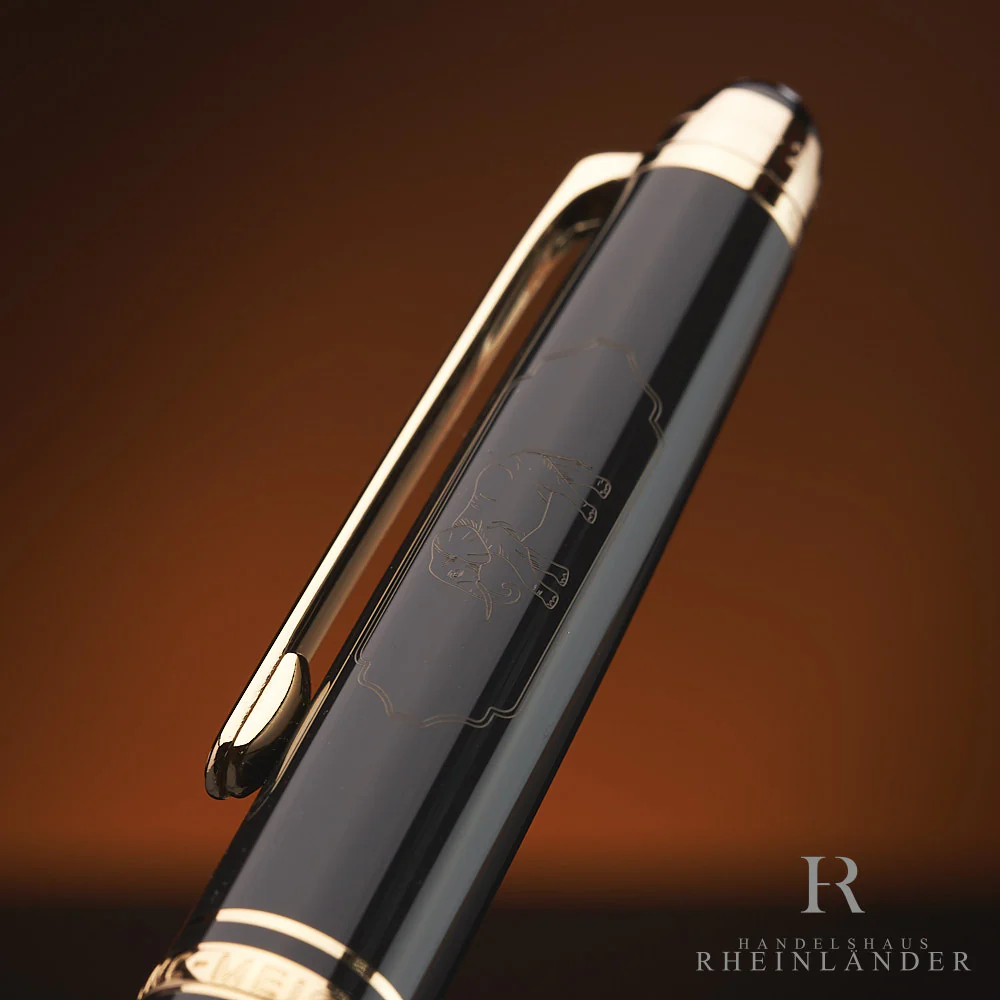 Montblanc Around the World in 80 Days Year 2 Resin Midsize Ballpoint Pen 128380 - Image 5