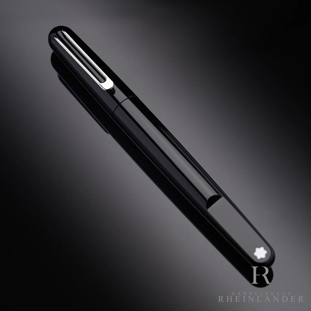 Montblanc Model M Marc Newson Design Artfineliner Black Precious Resin ID 114187 - Image 2