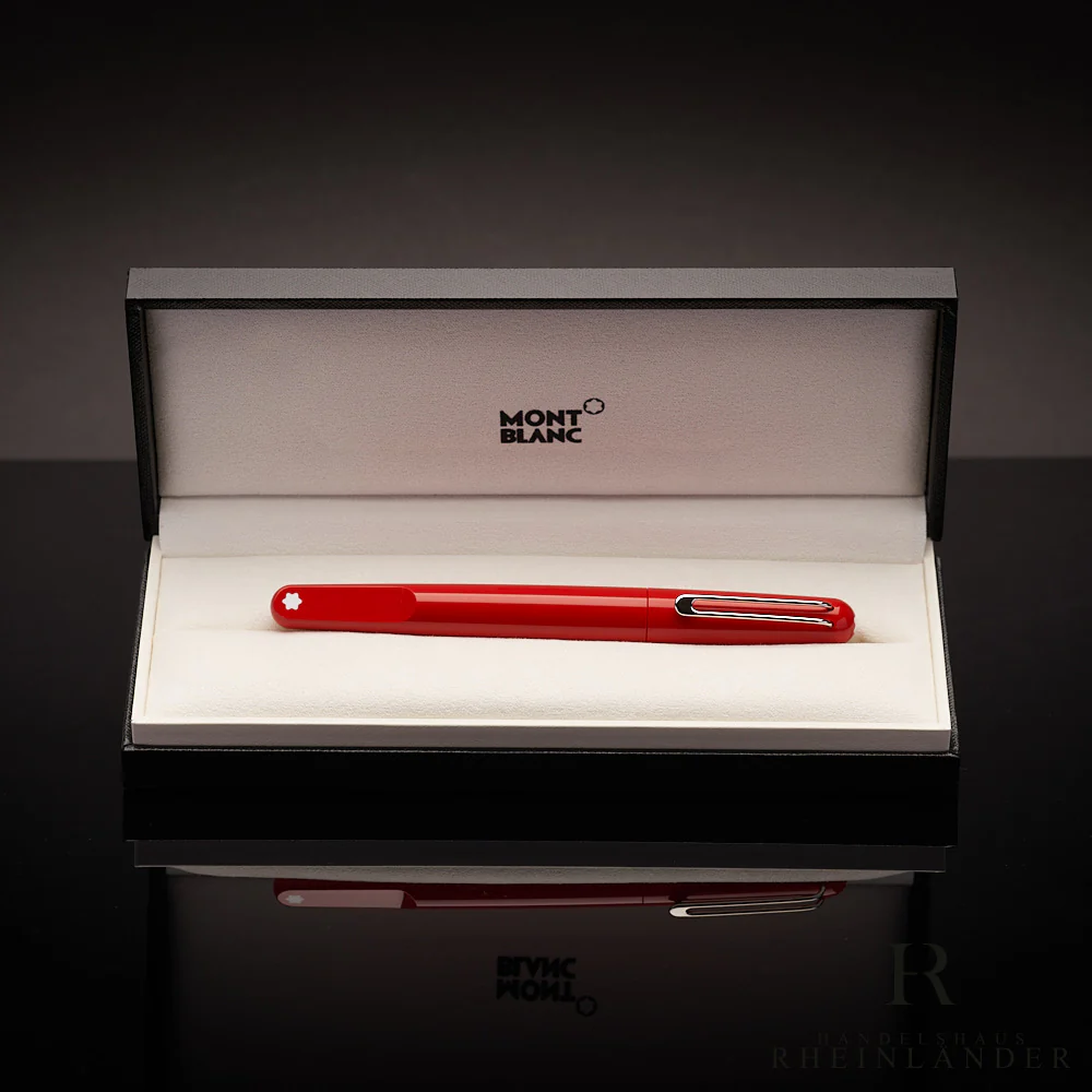 Montblanc M RED Line Marc Newson Kugelschreiber Special Edition ID 117601 OVP - Image 4