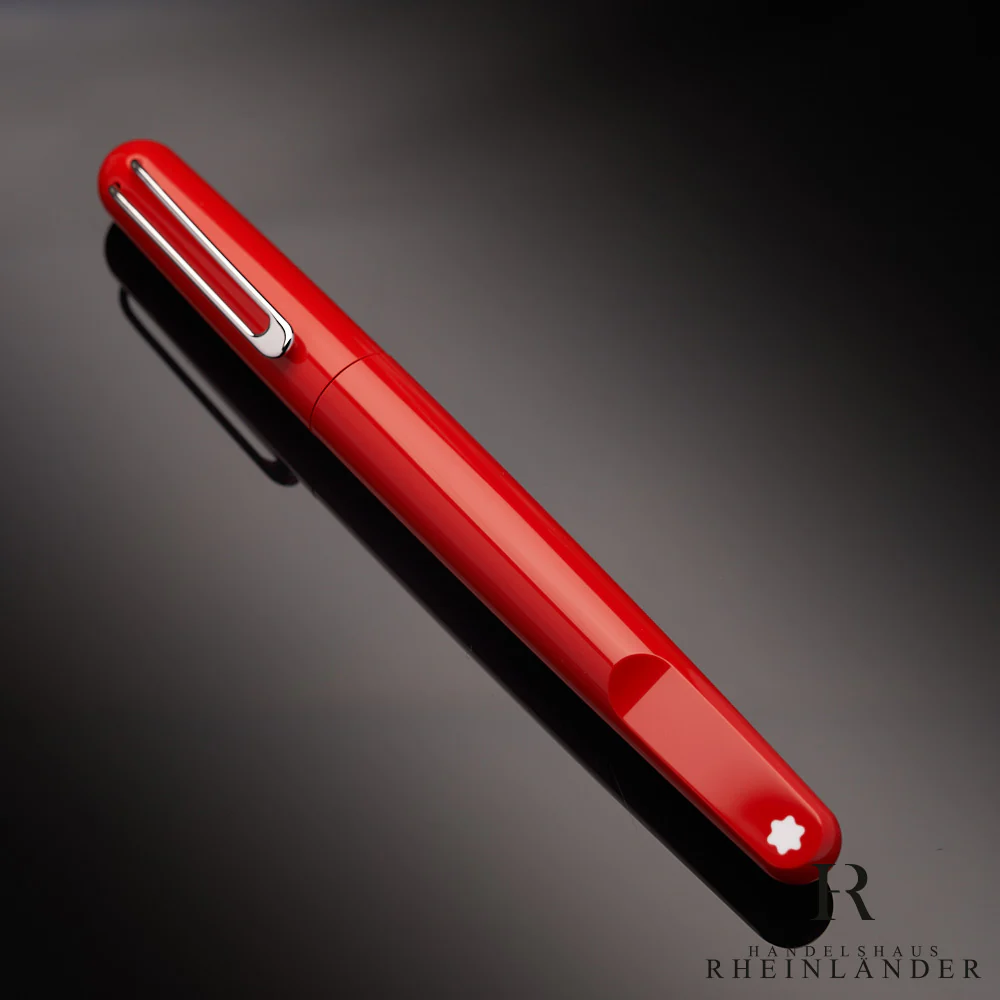Montblanc M RED Line Marc Newson Kugelschreiber Special Edition ID 117601 OVP - Image 5