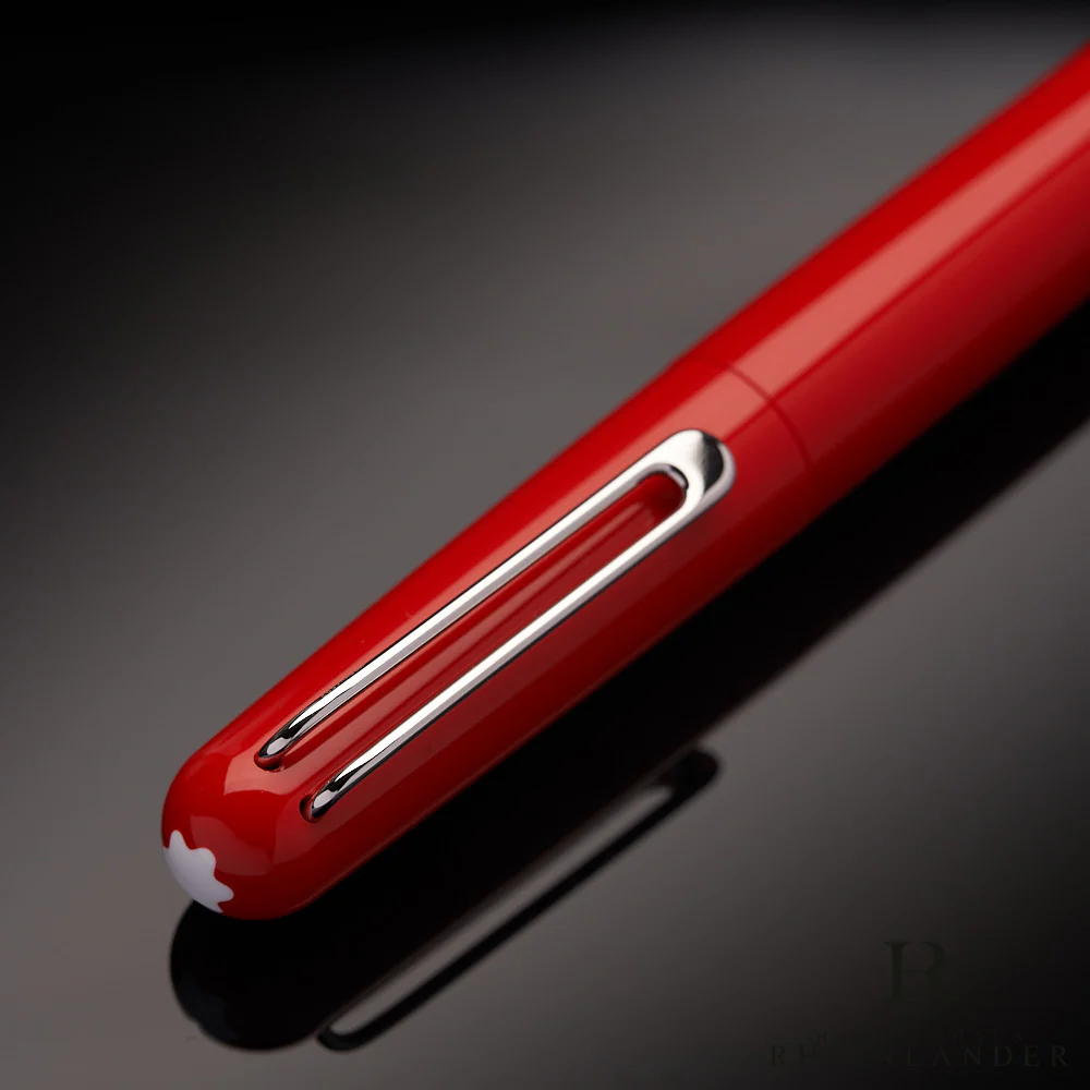 Montblanc M RED Line Marc Newson Kugelschreiber Special Edition ID 117601 OVP - Image 6