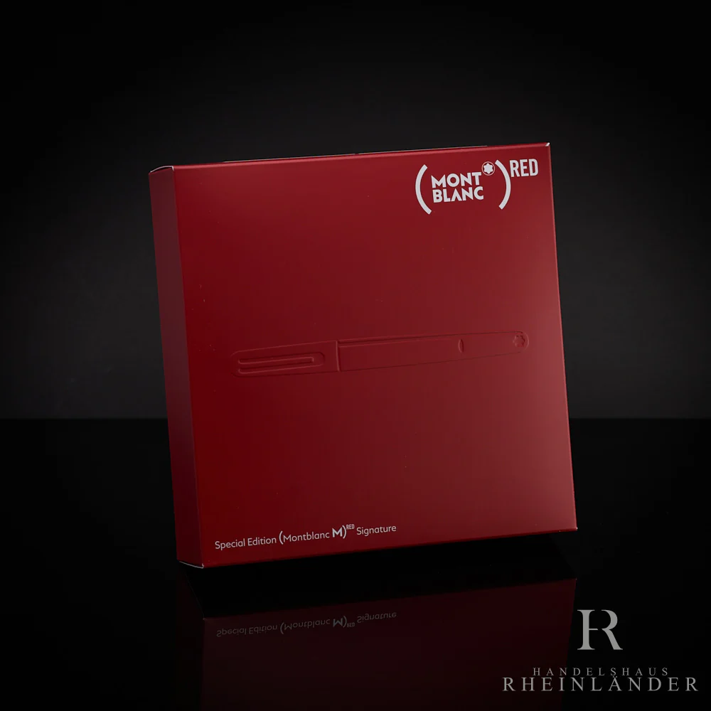 Montblanc M RED Signature Line Marc Newson Füller Special Edition ID 113622 OVP - Image 7