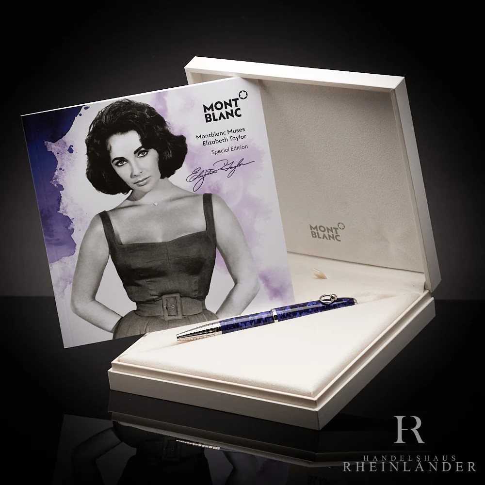 Montblanc Muses Elizabeth Taylor Special Edition Fountain Pen ID 125501 OVP