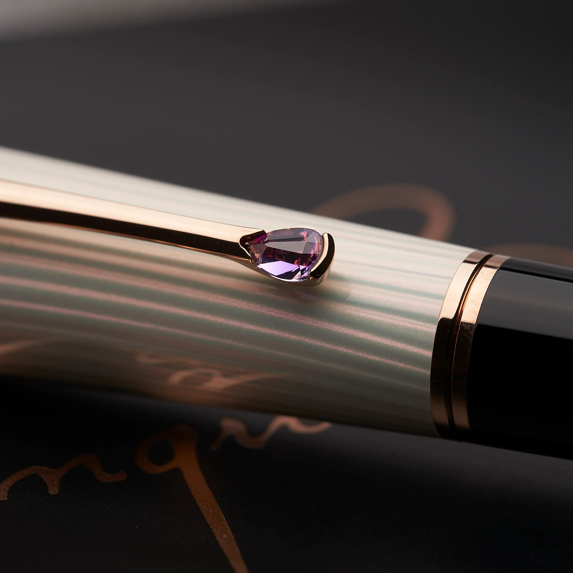Montblanc Diva Line Ingrid Bergman Special Edition Kugelschreiber ID 104907 - Image 4