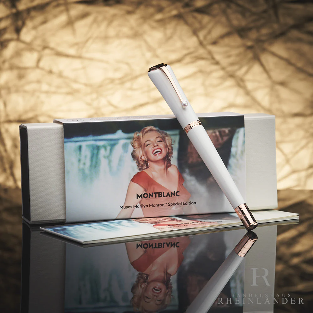 Montblanc Muses Marilyn Monroe Special Edition Pearl Rollerball ID 132121-117885