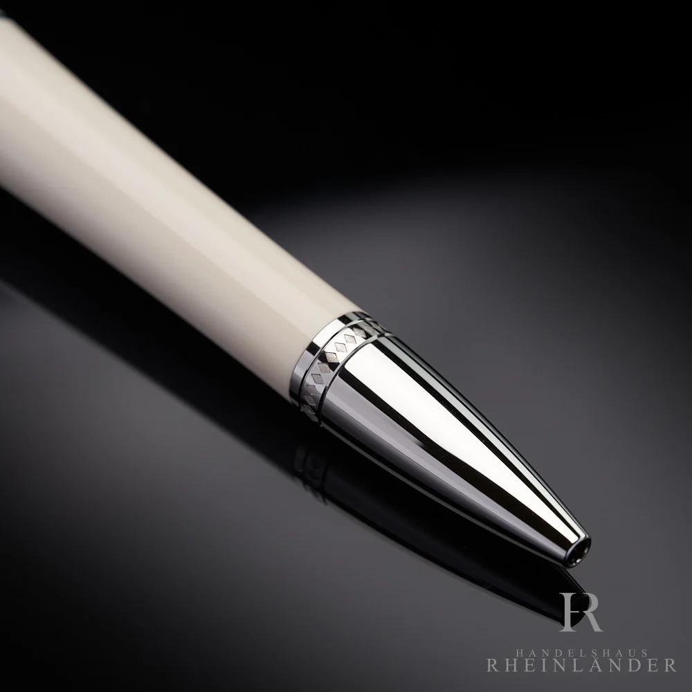 Montblanc Muses Line Princess Grace de Monaco Ivory Ballpoint Pen ID 111754 OVP - Image 2