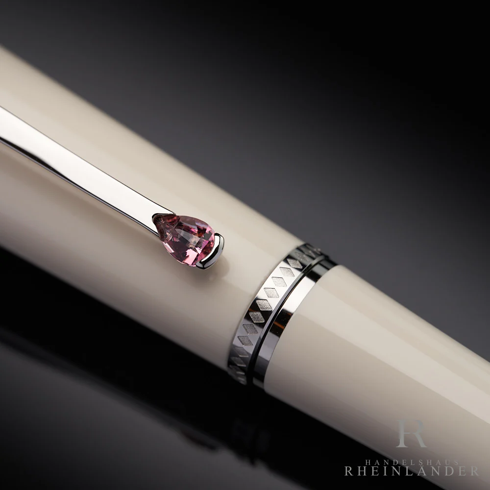 Montblanc Muses Line Princess Grace de Monaco Ivory Ballpoint Pen ID 111754 OVP - Image 3
