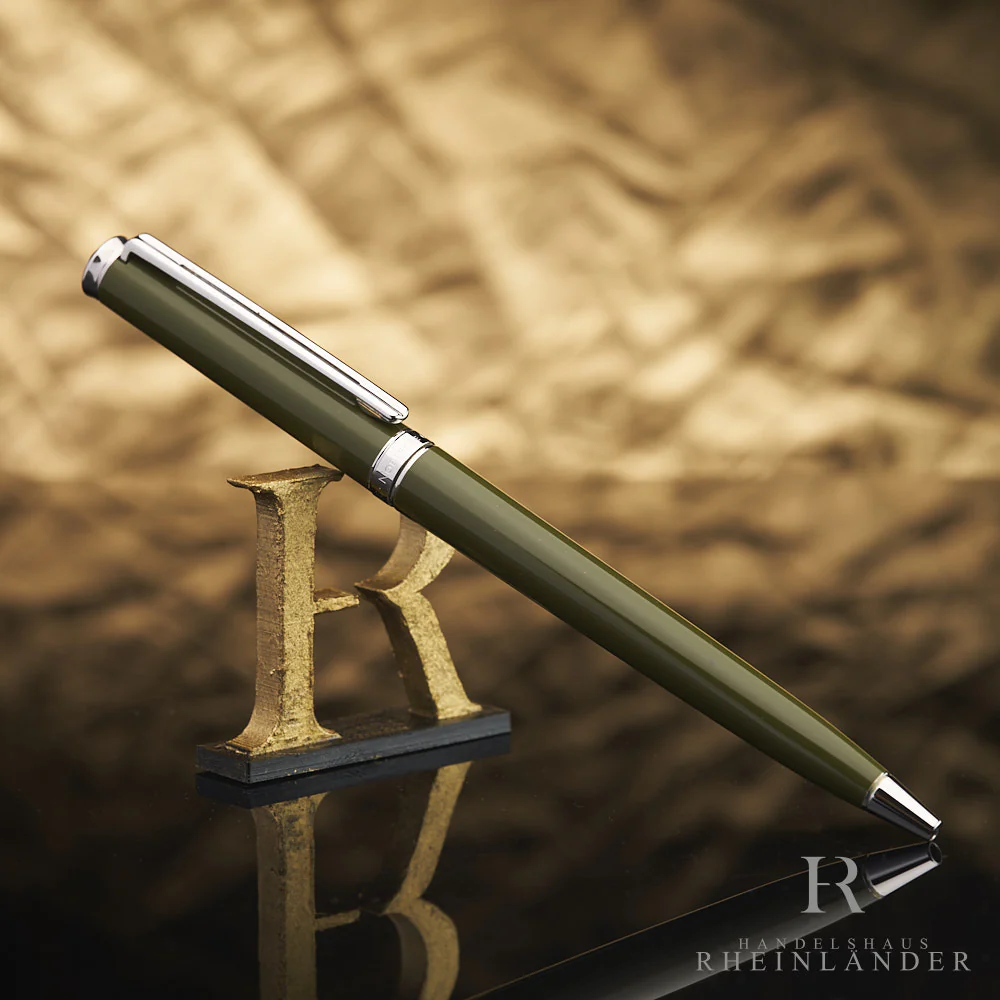 Montblanc Noblesse Oblige Olive Platinum Line Ballpoint Pen Kugelschreiber - Image 4