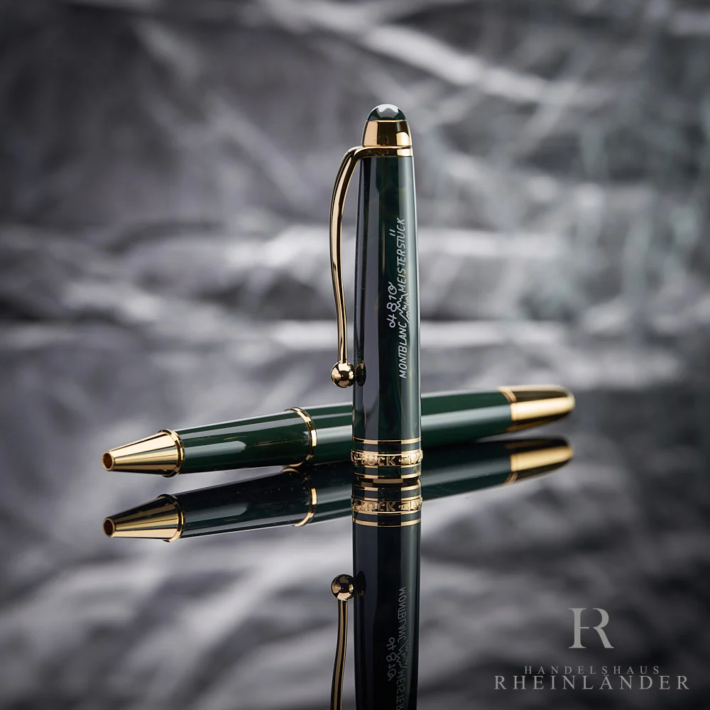 Montblanc The Origin Collection Classique Rollerball Green Resin ID 131343 - Image 5
