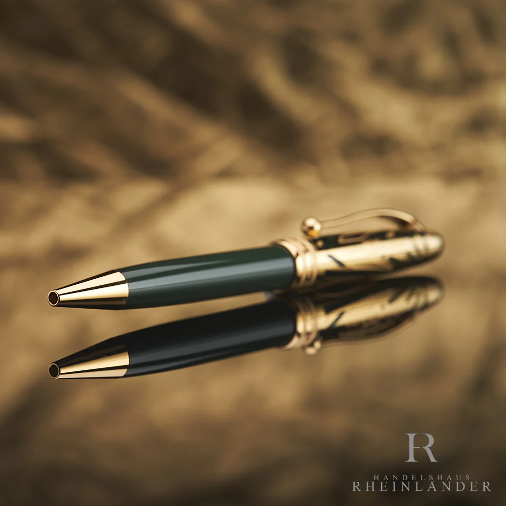 Montblanc Origin Collection Solitaire Doue Classique Ballpoint Pen Green 131352 - Image 5