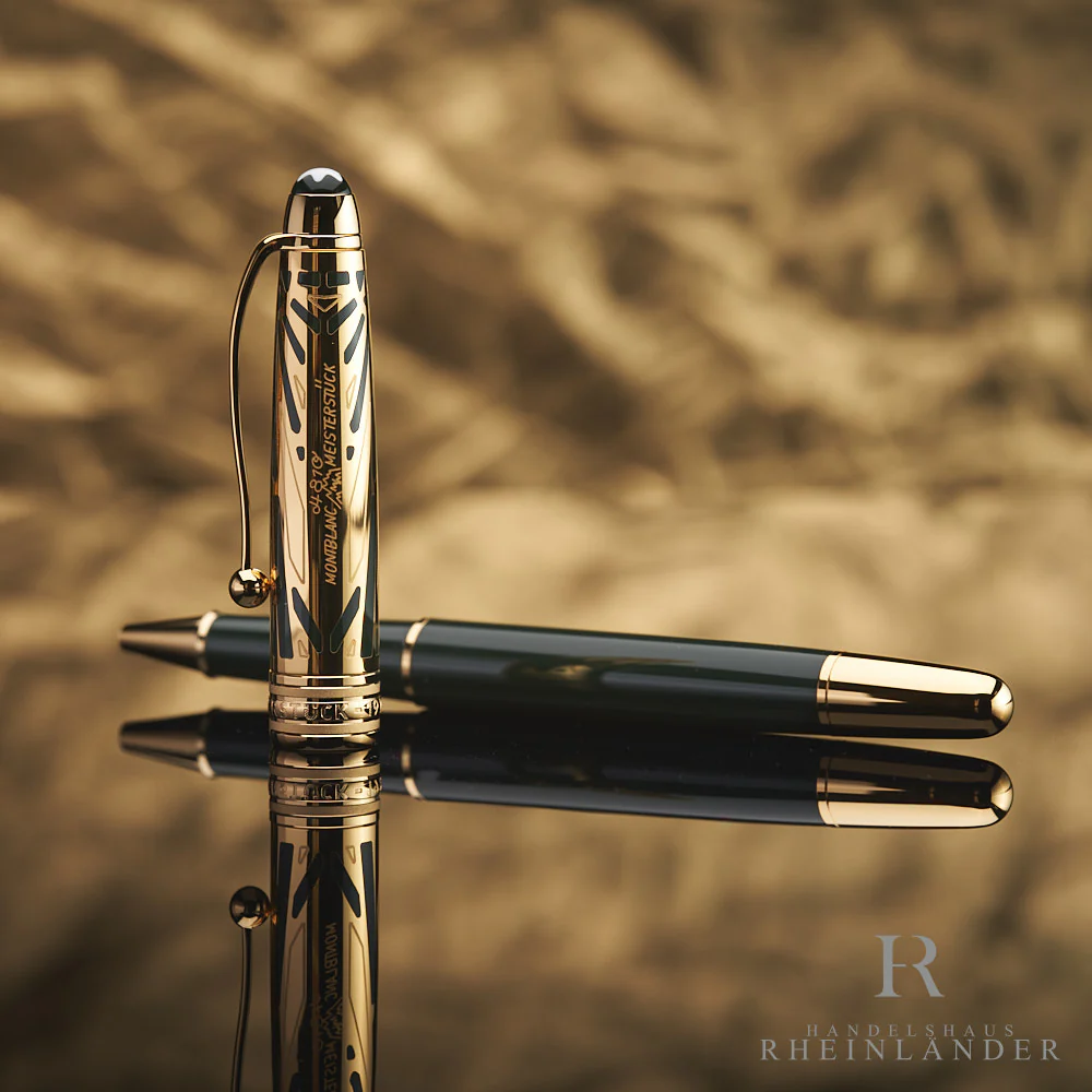 Montblanc Origin Collection Solitaire Doue Classique Rollerball Green ID 131351 - Image 2