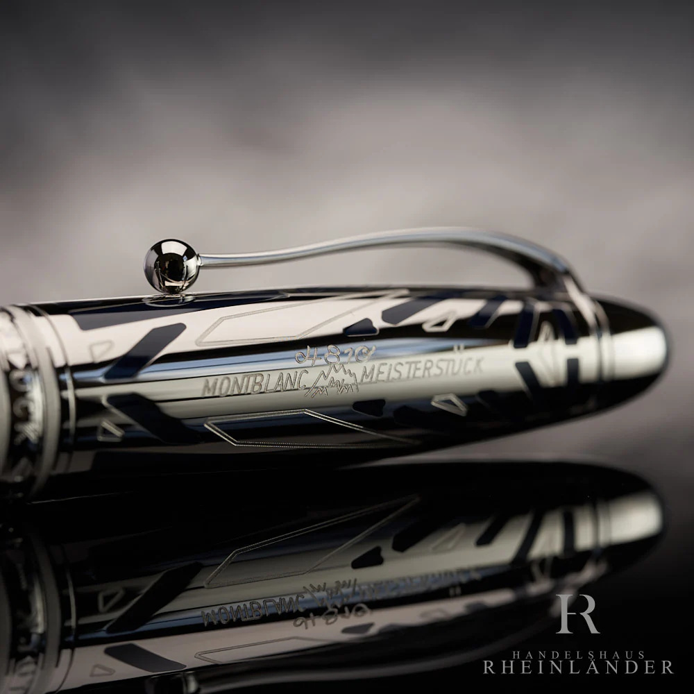 Montblanc The Origin Collection Solitaire Doue LeGrand Rollerball Blue ID 131347 - Image 4