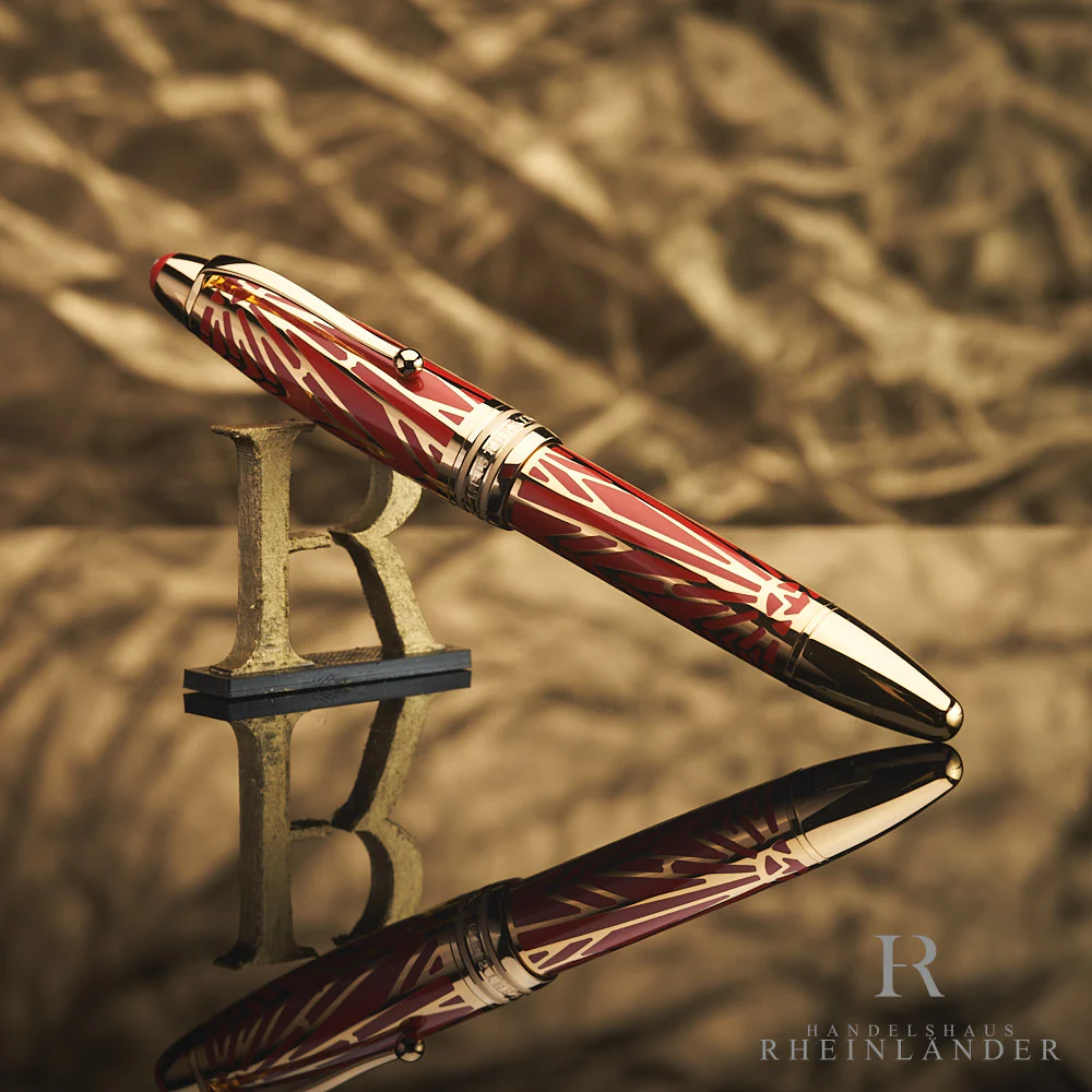 Montblanc The Origin Collection Solitaire LeGrand Fountain Pen Coral ID 131354