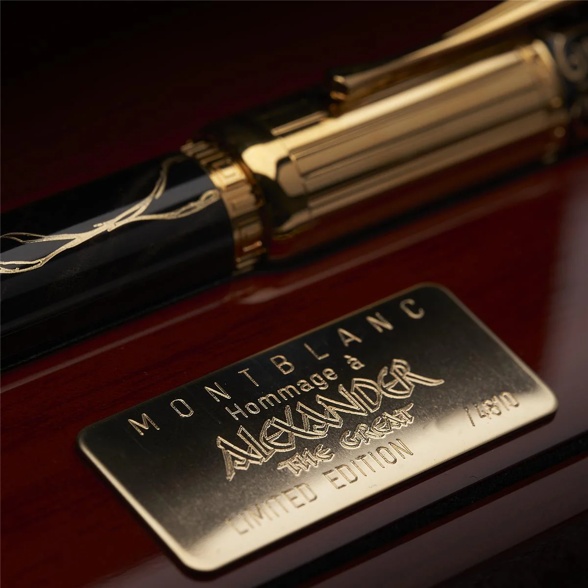 Montblanc Patron of Art 4810 Edition 1998 Alexander der Große Füller ID28641 - Image 2