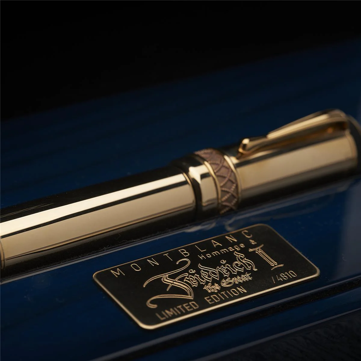 Montblanc Patron of Art 4810 Edition von 1999 Friedrich II Füller ID 01623 - Image 2