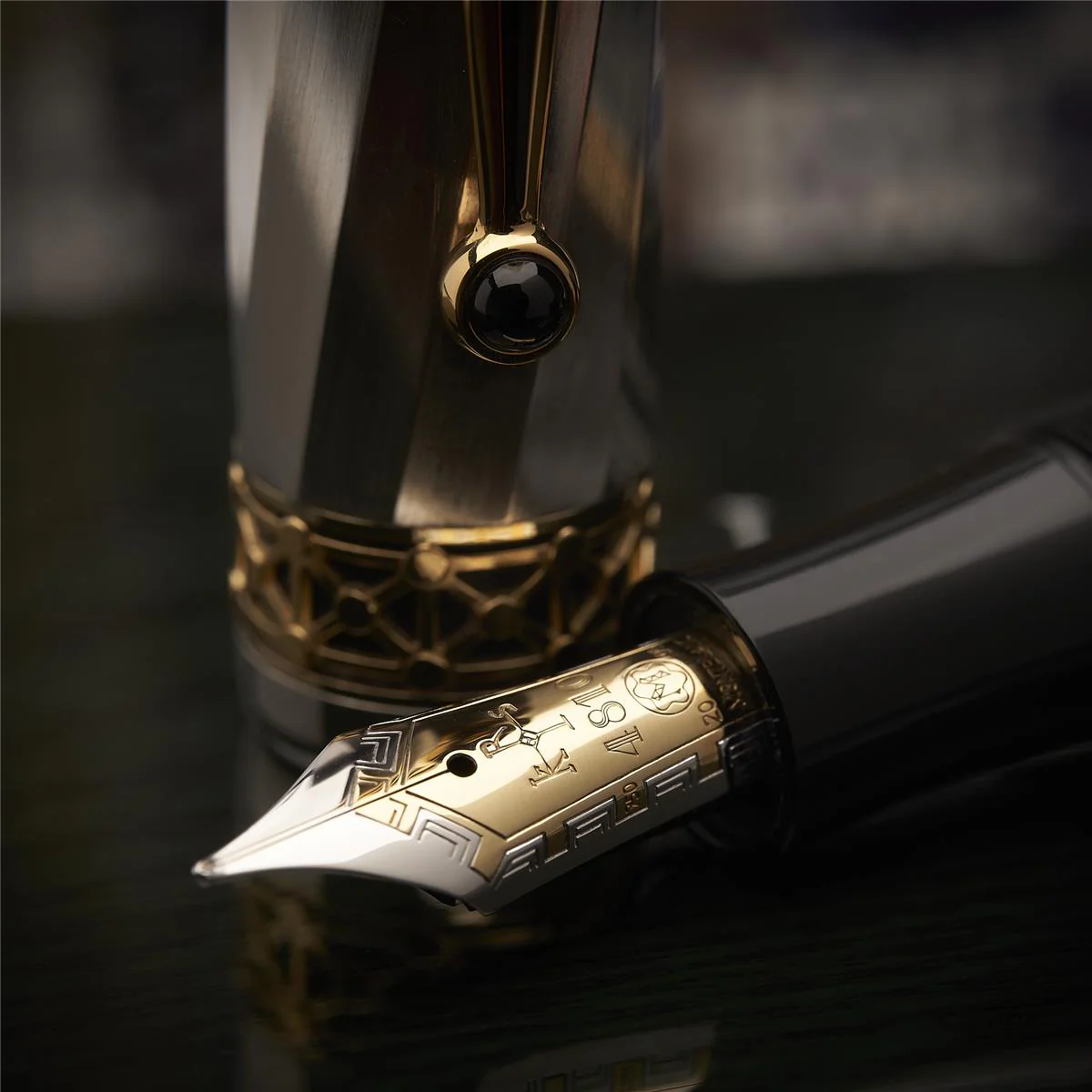 Montblanc Patron of Art 4810 Edition von 2000 Karl der Große Füller ID 28657 - Image 6