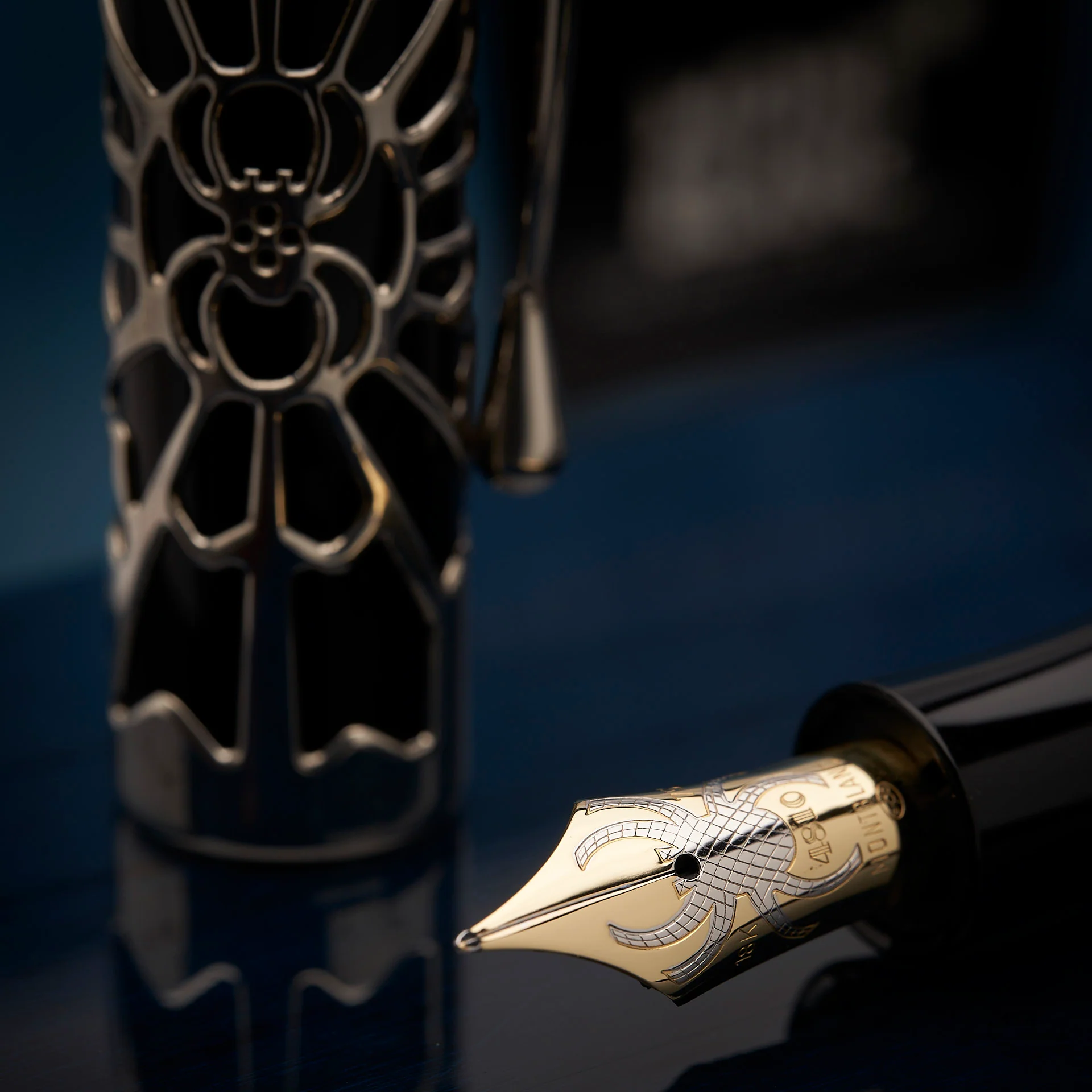 Montblanc Patron of Art 4810 Edition von 1993 Octavian Füller ID 28604 OVP - Image 5